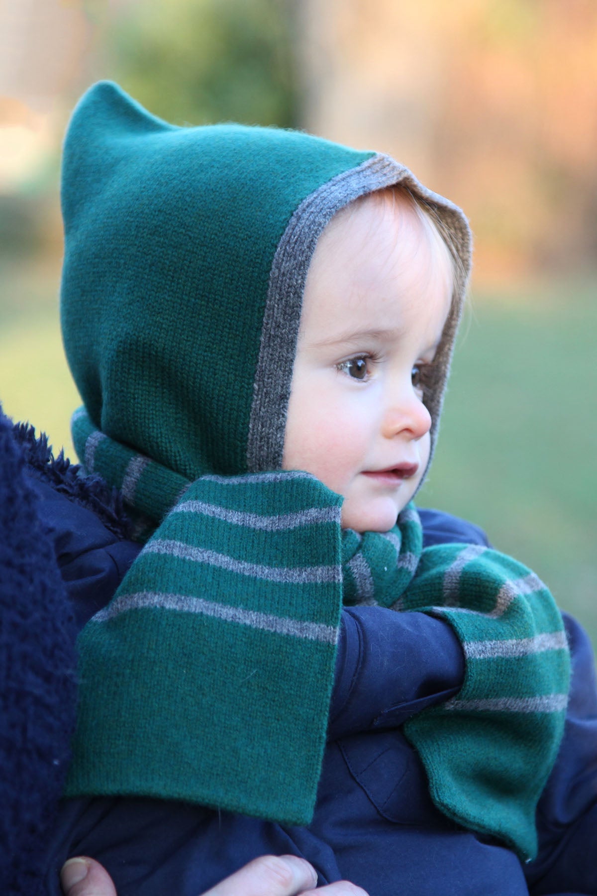 ECHARPE VERT D'HIVER